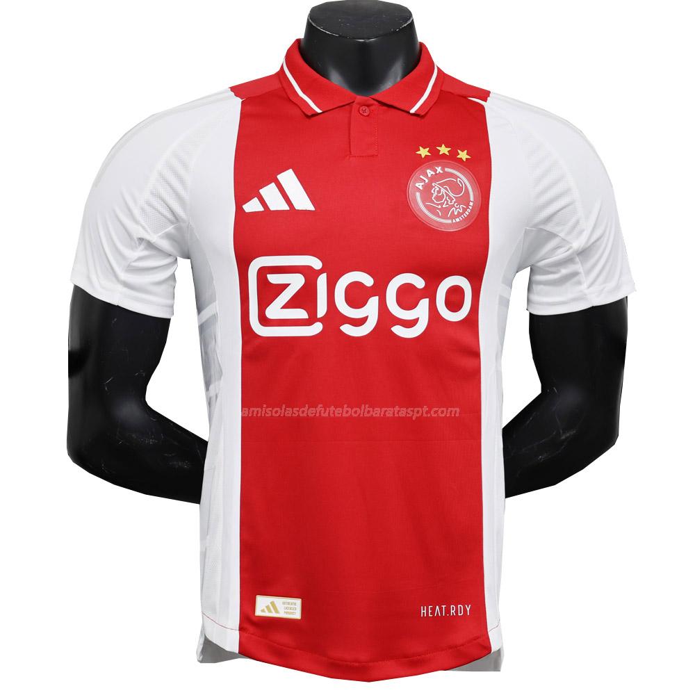 camisola ajax edição player equipamento principal 2024-25