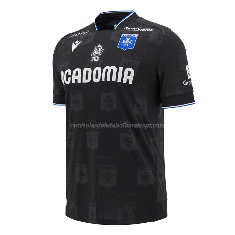 camisola auxerre equipamento suplente 2024-25