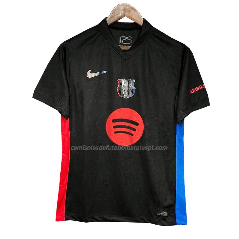 camisola barcelona equipamento suplente 2024-25