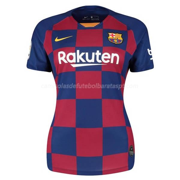 camisola barcelona mulher equipamento principal 2019-2020