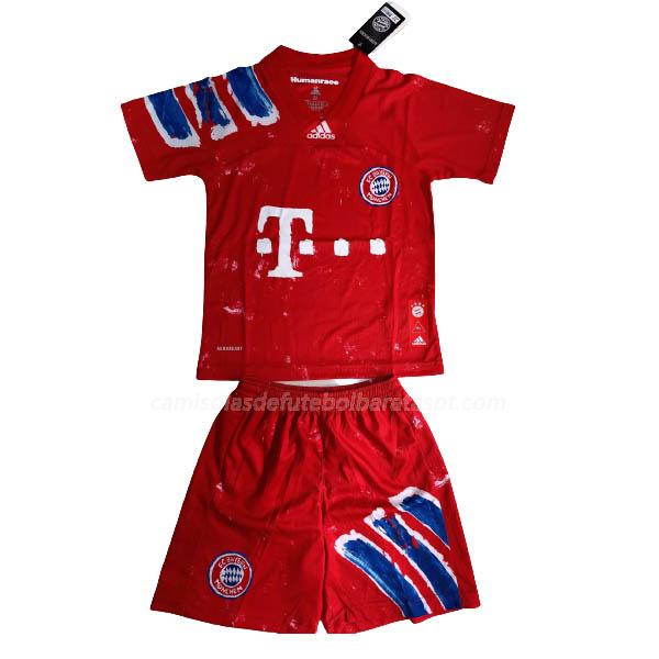 camisola bayern de munich crianças human race x pharrell 2020