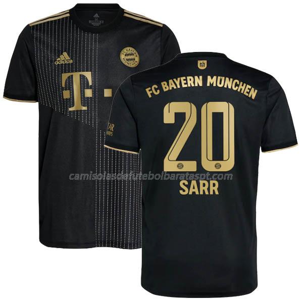 camisola bayern de munich sarr equipamento suplente 2021-22