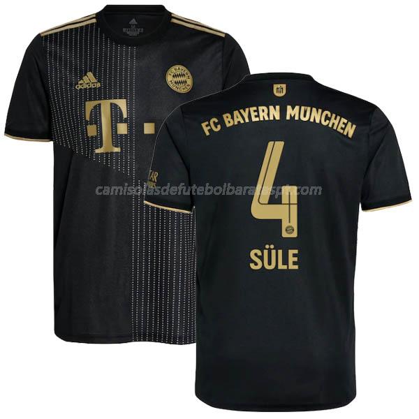 camisola bayern de munich sule equipamento suplente 2021-22