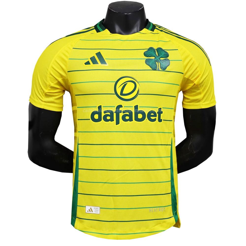 camisola celtic de glasgow edição player equipamento suplente 2024-25