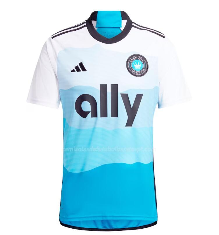 camisola charlotte fc equipamento principal 2024-25