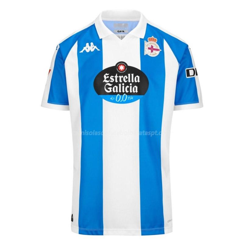 camisola deportivo la coruña equipamento principal 2024-25