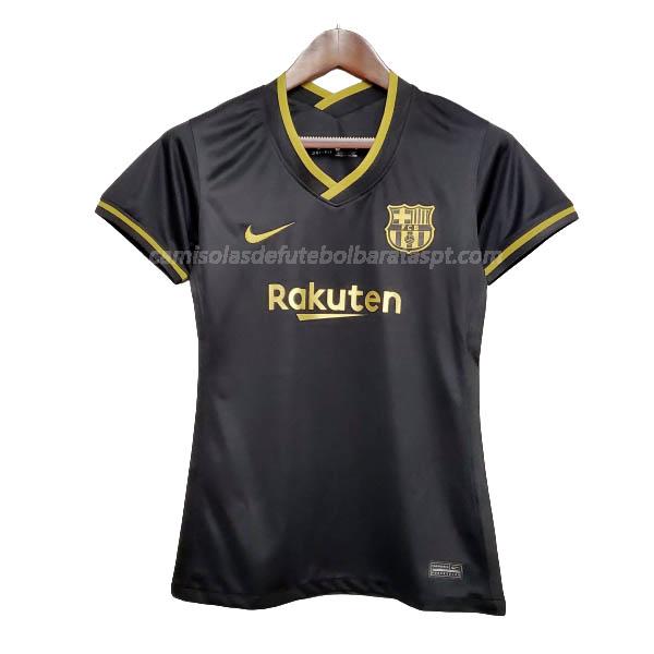 camisola fc barcelona mulher equipamento suplente 2020-21