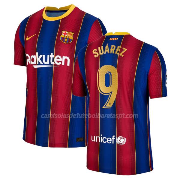 camisola fc barcelona suarez equipamento principal 2020-21