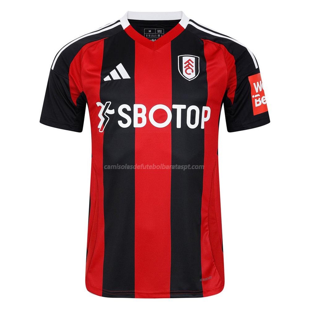 camisola fulham equipamento suplente 2024-25