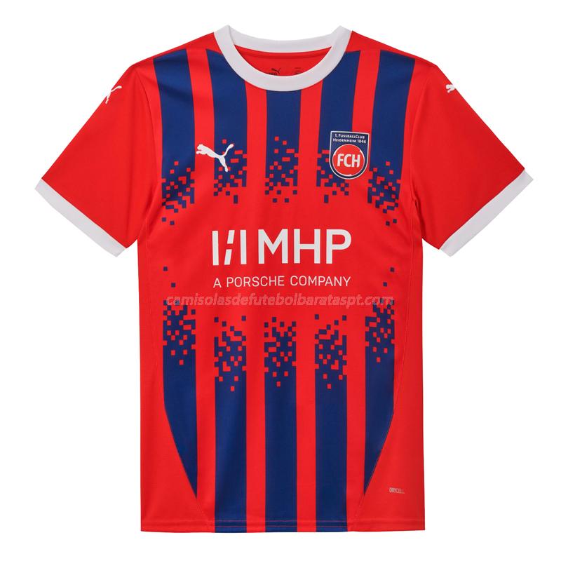 camisola heidenheim equipamento principal 2024-25