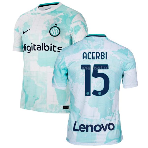 camisola inter de milão acerbi equipamento suplente 2022-23