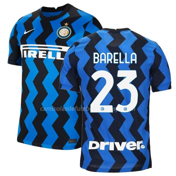 camisola inter de milão barella equipamento principal 2020-21