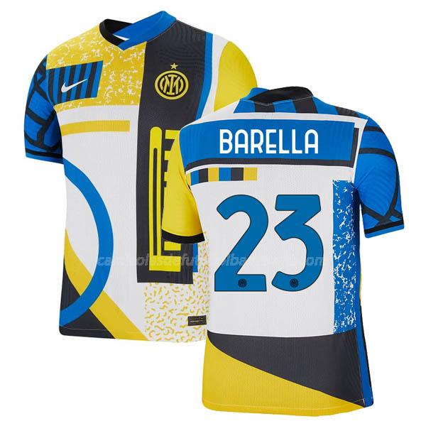 camisola inter de milão barella equipamento quarto 2020-21