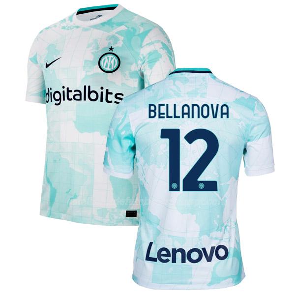 camisola inter de milão bellanova equipamento suplente 2022-23