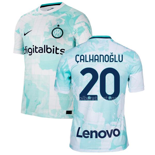 camisola inter de milão calhanoglu equipamento suplente 2022-23