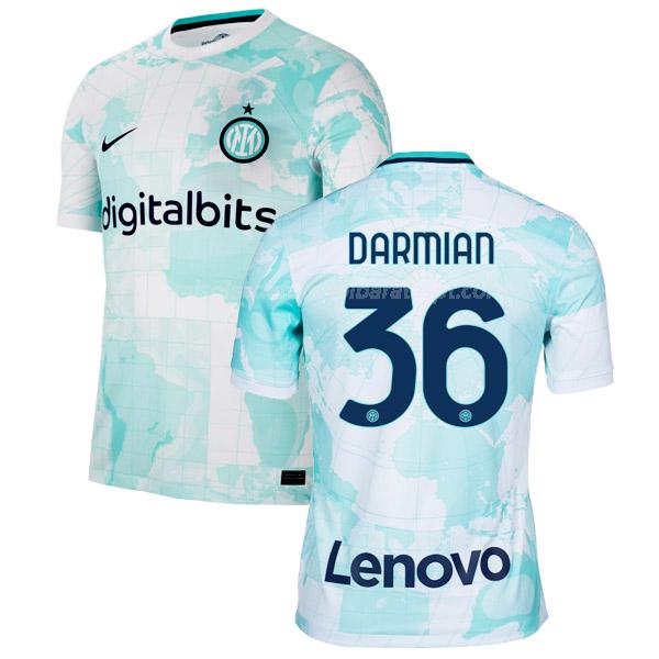 camisola inter de milão darmian equipamento suplente 2022-23