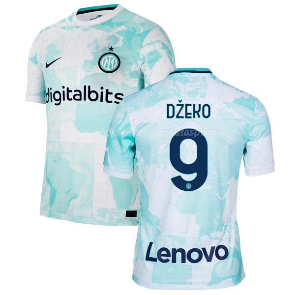 camisola inter de milão dzeko equipamento suplente 2022-23