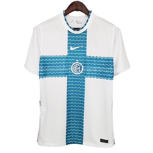 camisola inter de milão exposure branco 2021-22