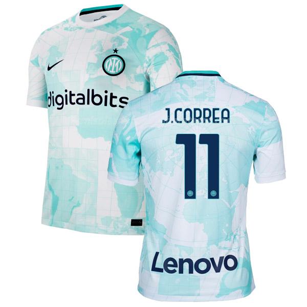 camisola inter de milão j.correa equipamento suplente 2022-23