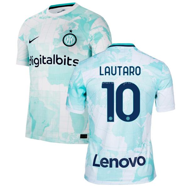 camisola inter de milão lautaro equipamento suplente 2022-23