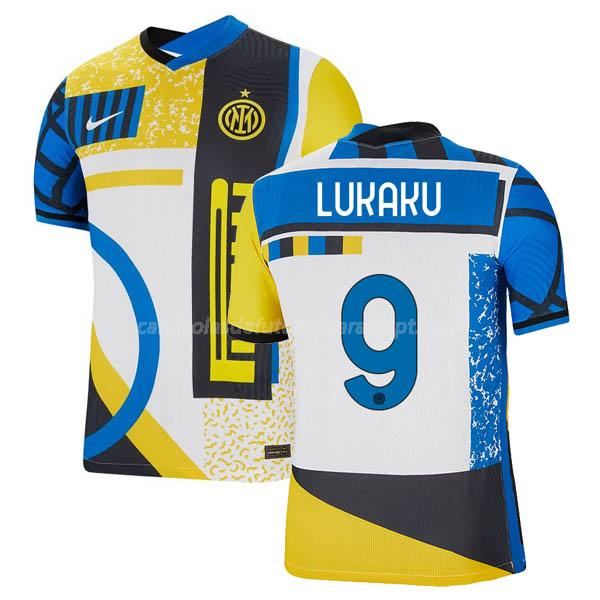 camisola inter de milão lukaku equipamento quarto 2020-21