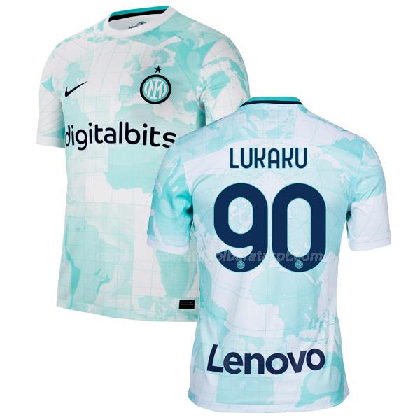 camisola inter de milão lukaku equipamento suplente 2022-23