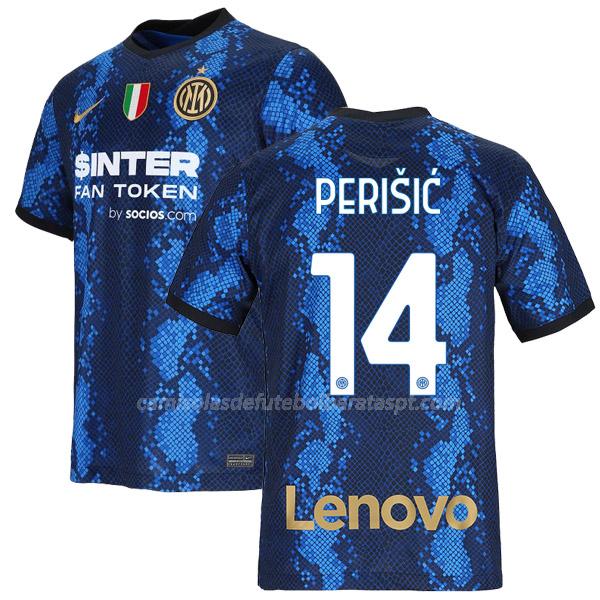 camisola inter de milão perisic equipamento principal 2021-22