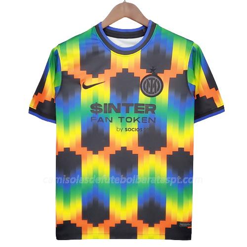 camisola inter de milão pre-match 2022