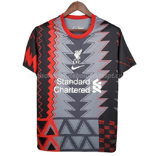 camisola liverpool edição especial cinzento 2021