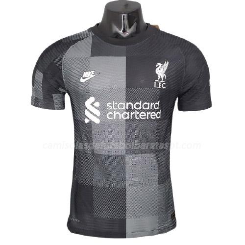 camisola liverpool edição player preto 2021-22