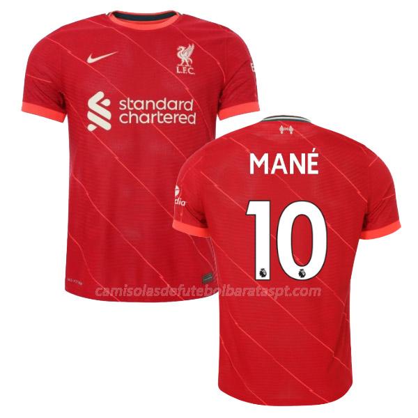 camisola liverpool mane equipamento principal 2021-22