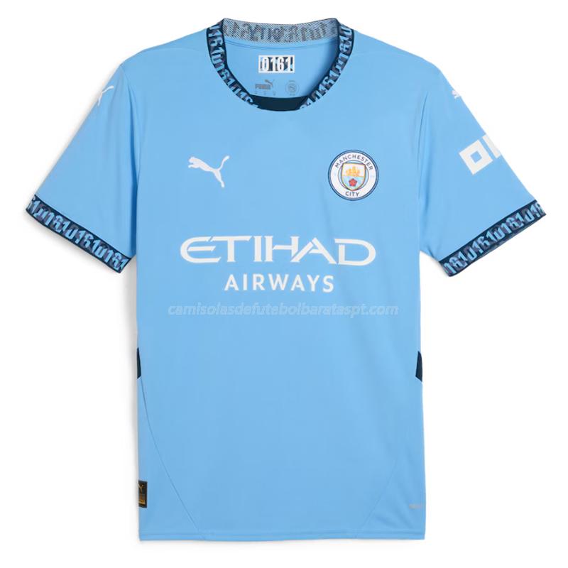 camisola manchester city equipamento principal 2024-25