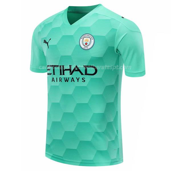 camisola manchester city guarda-redes equipamento suplente 2020-21