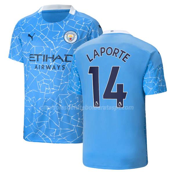 camisola manchester city laporte equipamento principal 2020-21