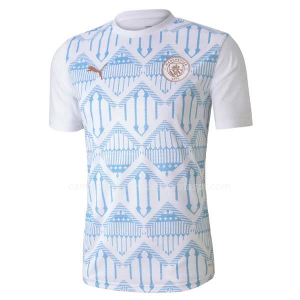 camisola manchester city stadium branco 2020-21