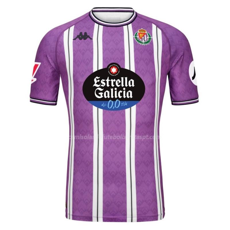 camisola real valladolid equipamento principal 2024-25