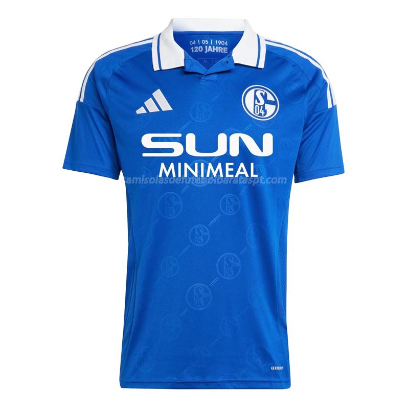 camisola schalke 04 equipamento principal 2024-25