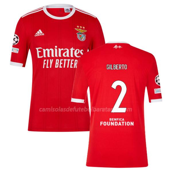 camisola sl benfica gilberto equipamento principal 2022-23