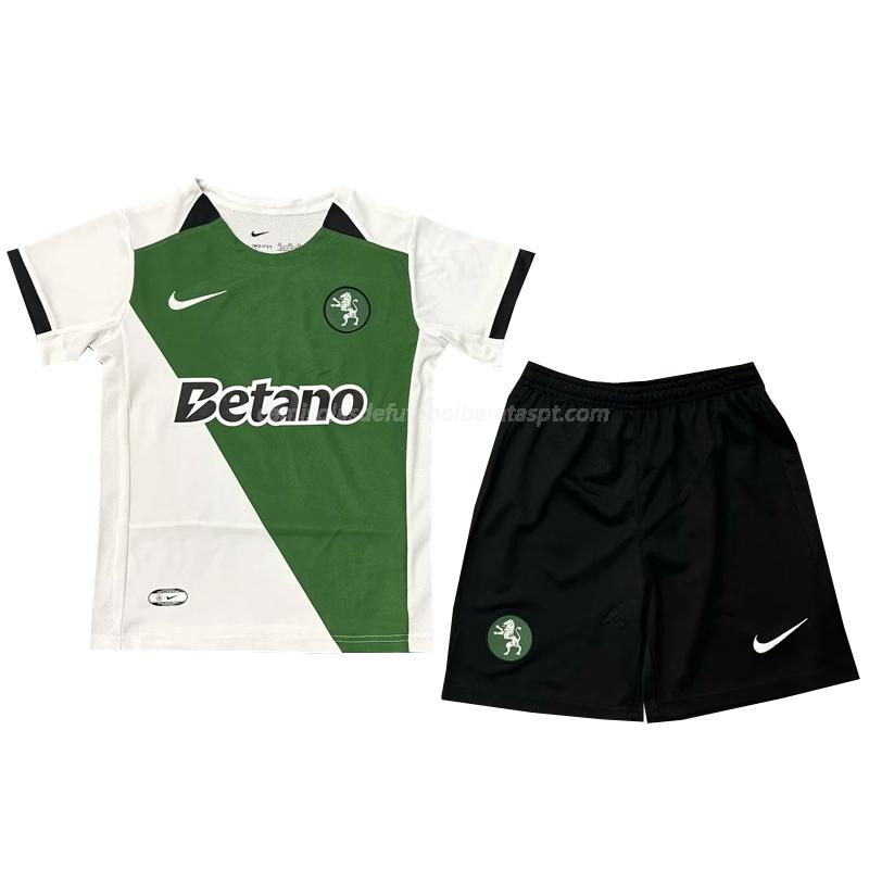 camisola sporting cp crianças stromp 2024-25