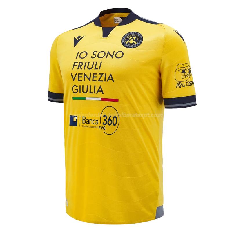 camisola udinese calcio equipamento suplente 2024-25