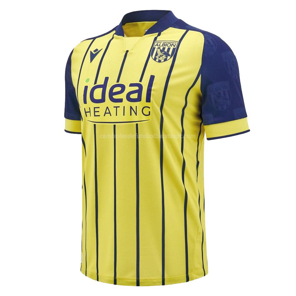 camisola west bromwich albion equipamento suplente 2024-25