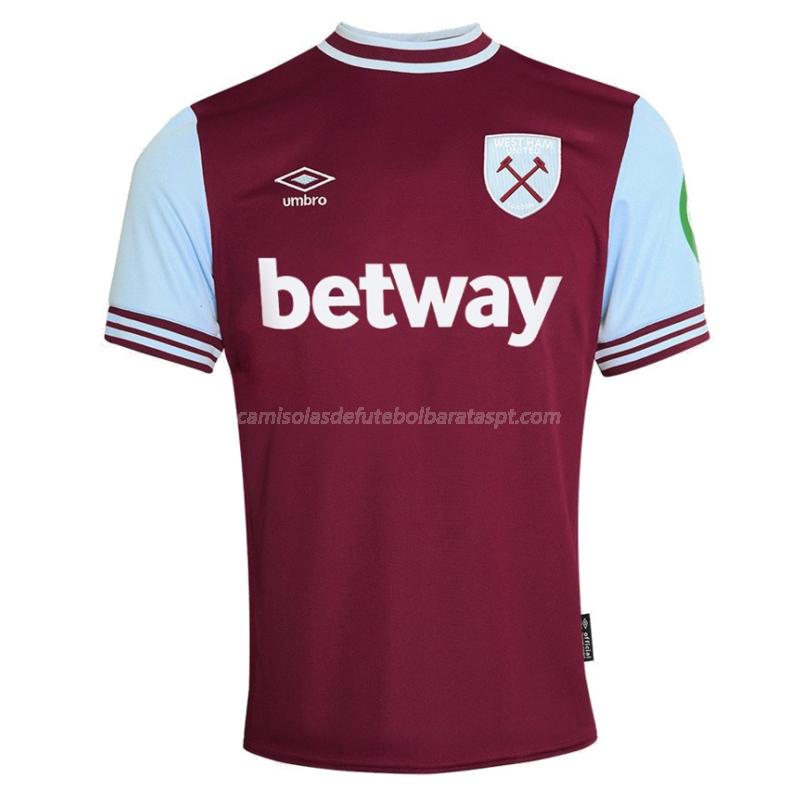 camisola west ham equipamento principal 2024-25