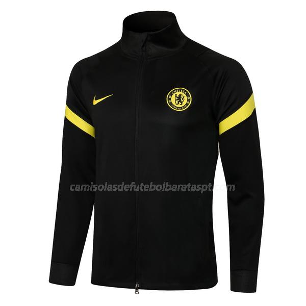 casaco chelsea top preto 2021-22