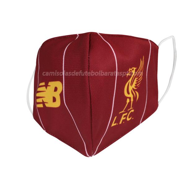 máscaras liverpool equipamento principal 2020