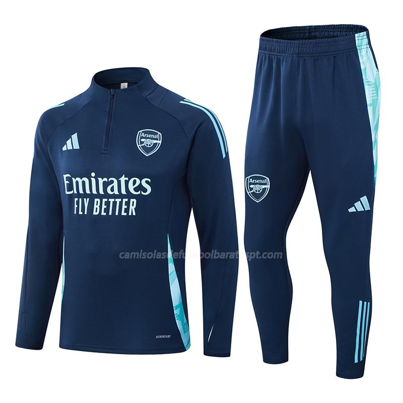 sweatshirt arsenal azul escuro 2024-25