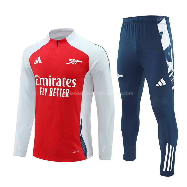 sweatshirt arsenal vermelho 2024-25