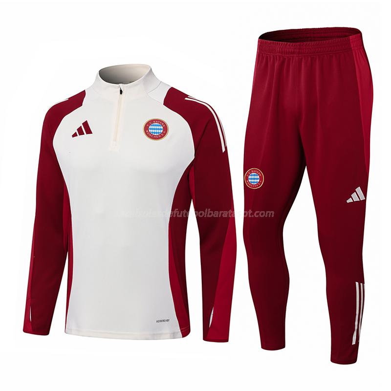 sweatshirt bayern de munich branco 2024-25