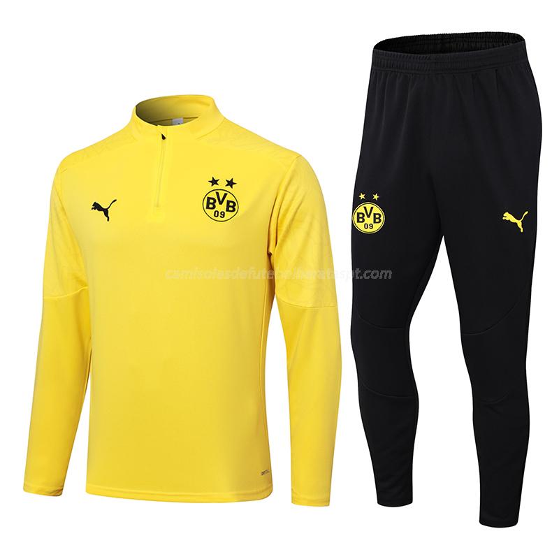 sweatshirt borussia dortmund amarelo 2024-25