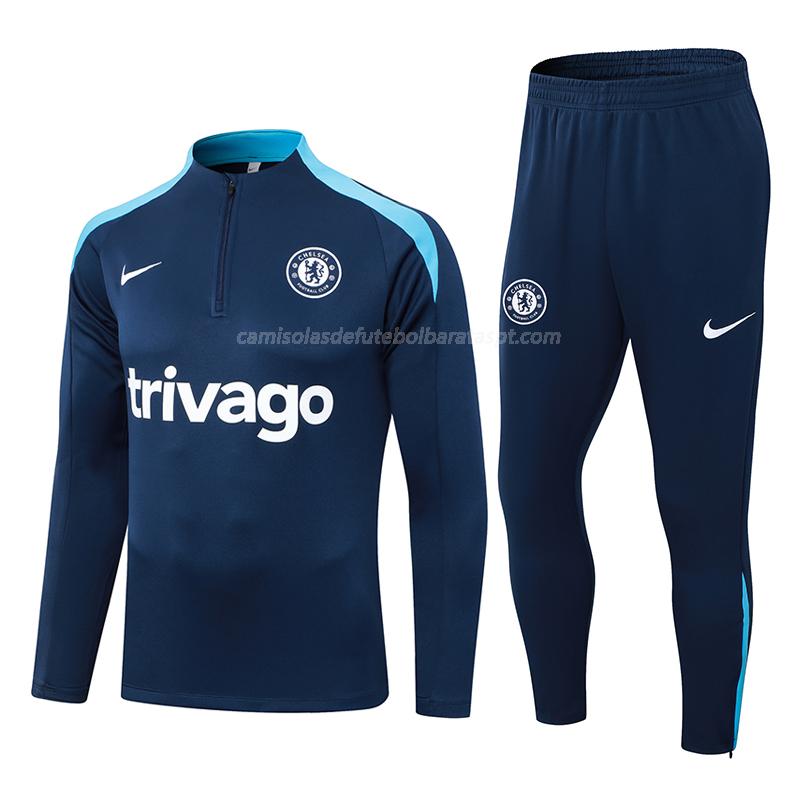 sweatshirt chelsea azul navy 2024-25