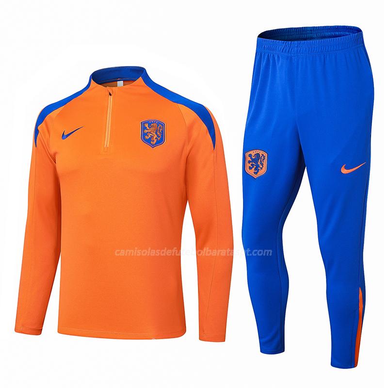 sweatshirt holanda a241215 arancia 2024-25